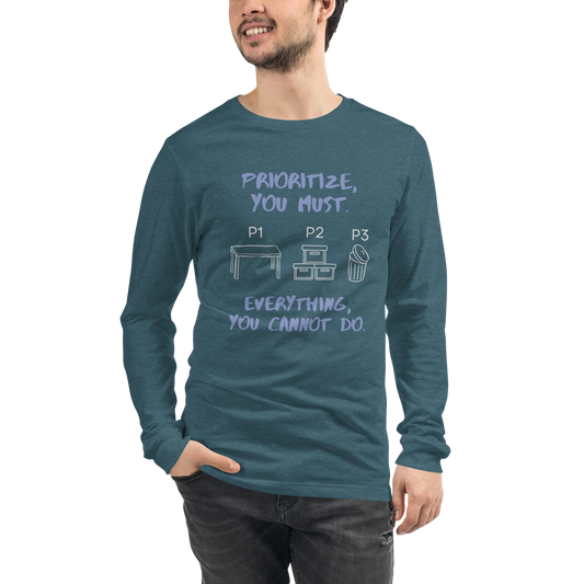 Unisex Long Sleeve Tee (Click for colors)