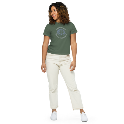 Women’s high-waisted t-shirt (click for colors)