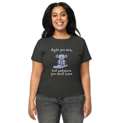 Women’s high-waisted t-shirt (Click for color options)