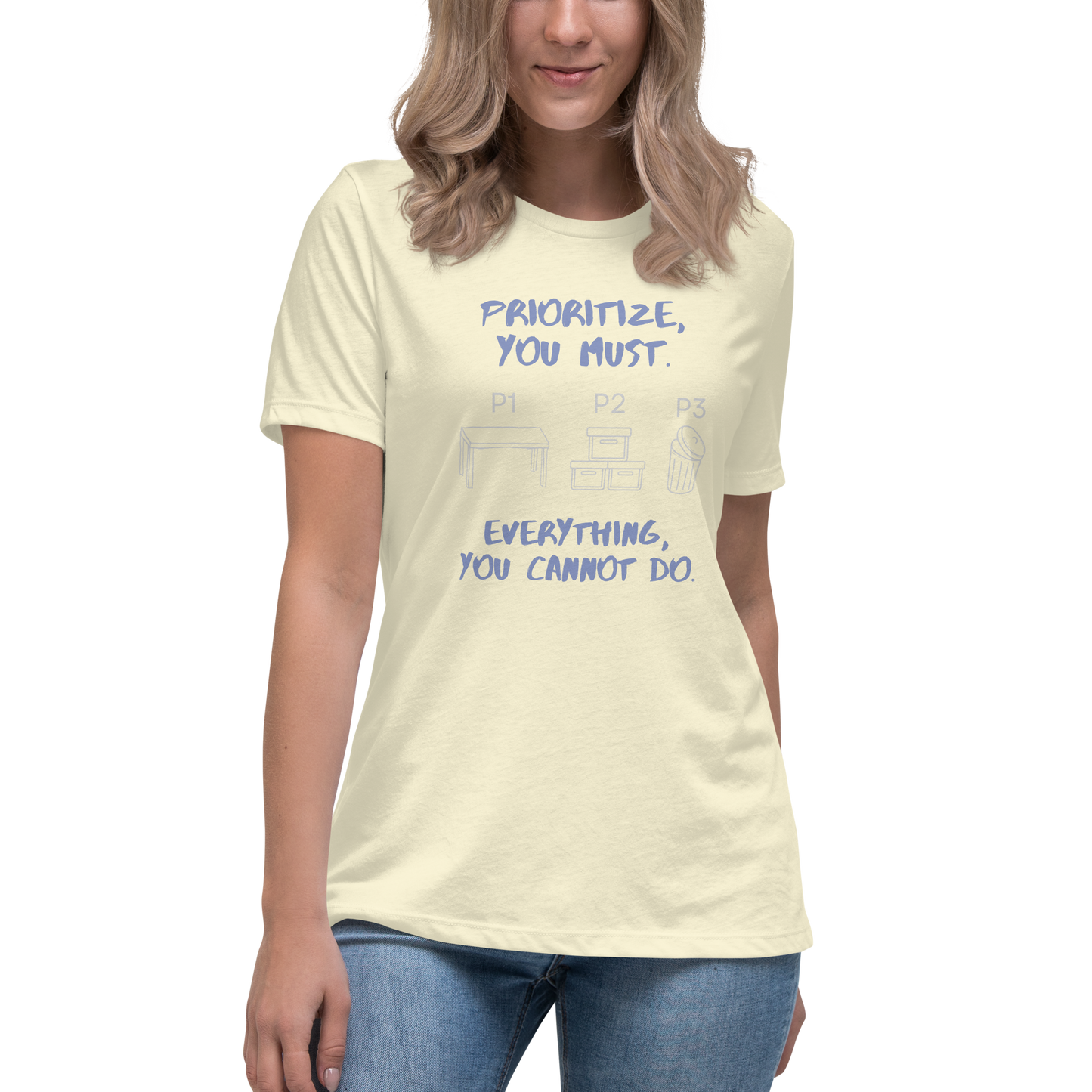 Women's Relaxed T-Shirt (click for colors)