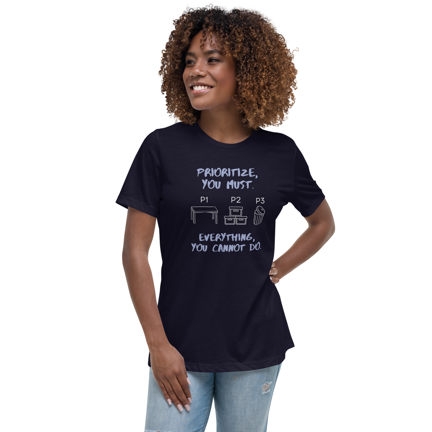 Women's Relaxed T-Shirt (click for colors)